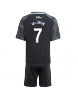 Aston Villa John McGinn #7 Vieraspaita Lasten 2025-26 Lyhythihainen (+ shortsit)